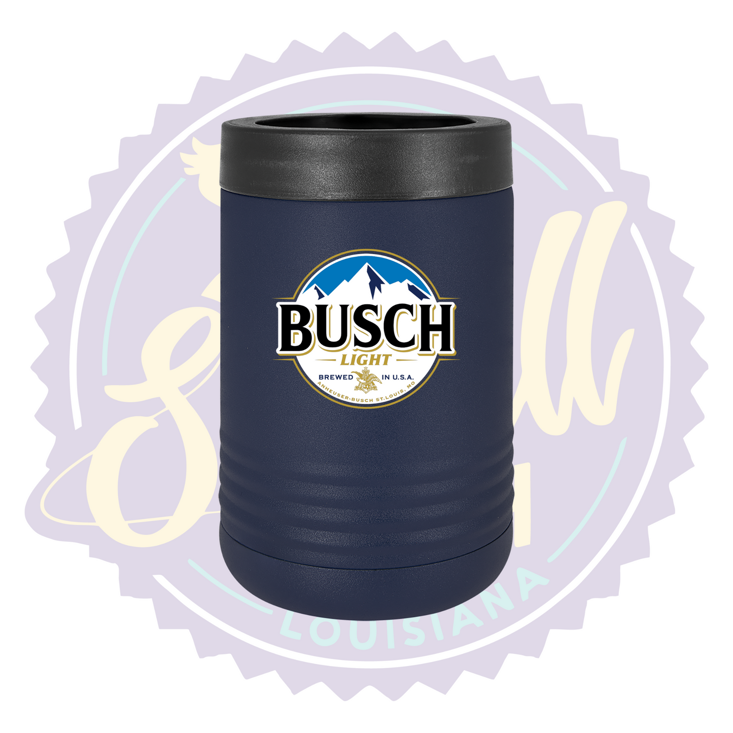 Busch Light Full Color Print Can Beverage Holder