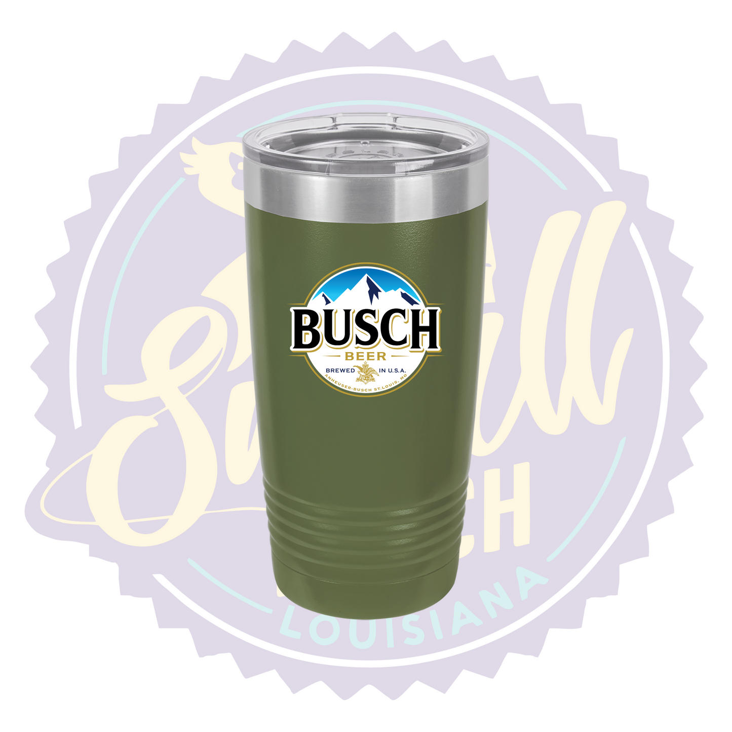 Busch Beer Full Color Print Tumbler