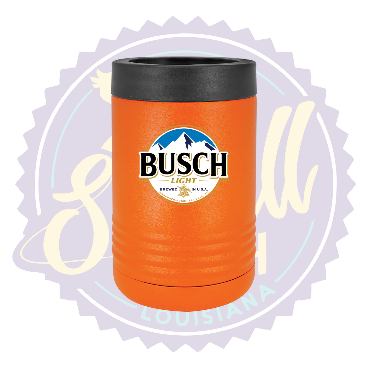 Busch Light Full Color Print Can Beverage Holder