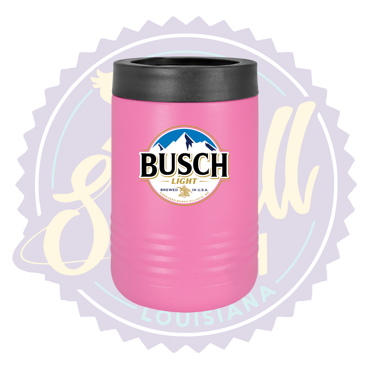 Busch Light Full Color Print Can Beverage Holder