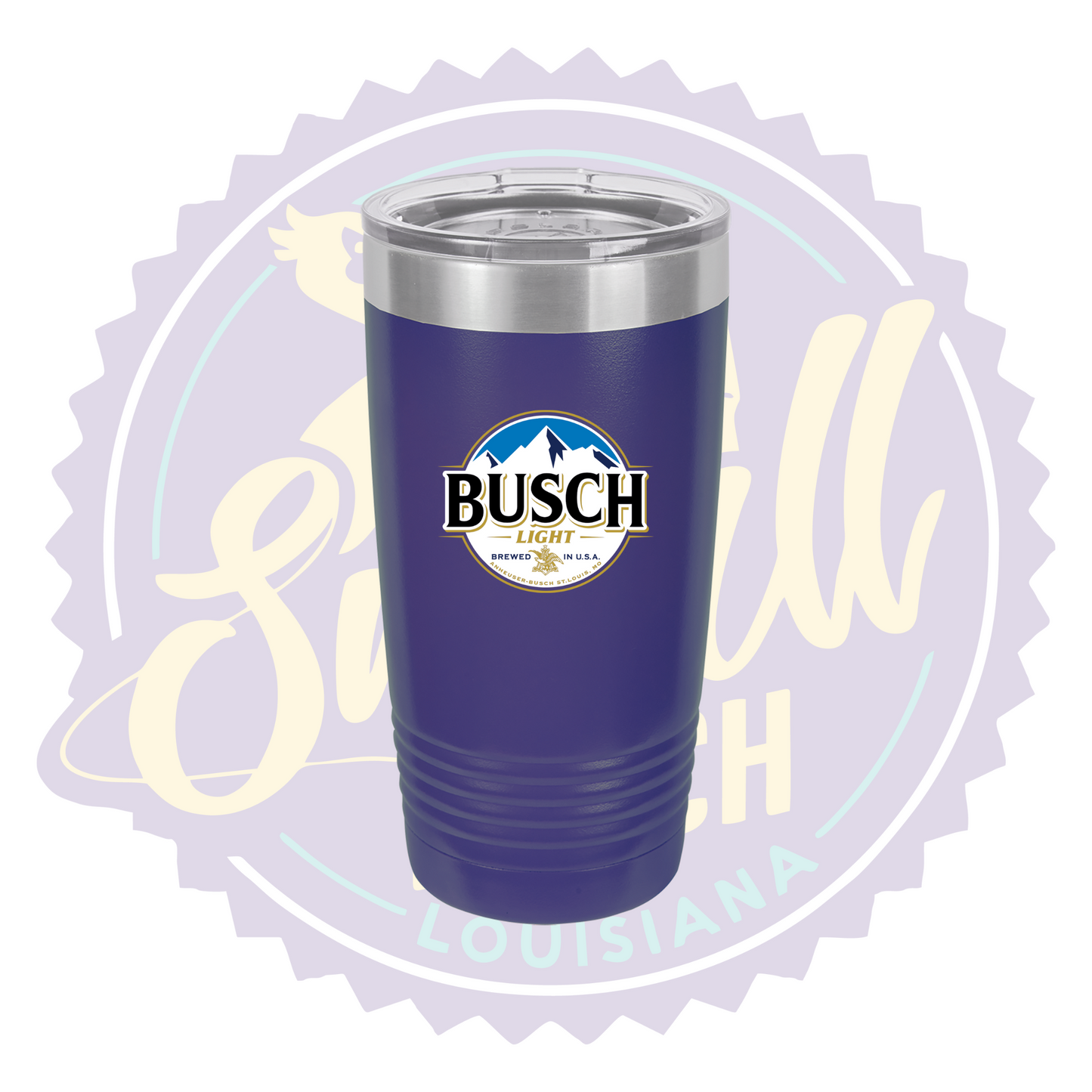Busch Light Full Color Print Tumbler