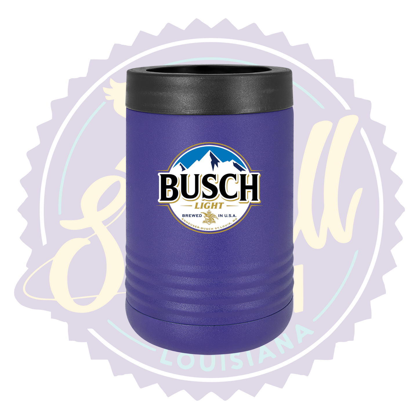 Busch Light Full Color Print Can Beverage Holder