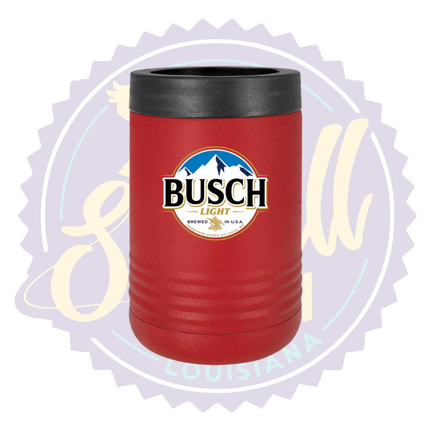 Busch Light Full Color Print Can Beverage Holder