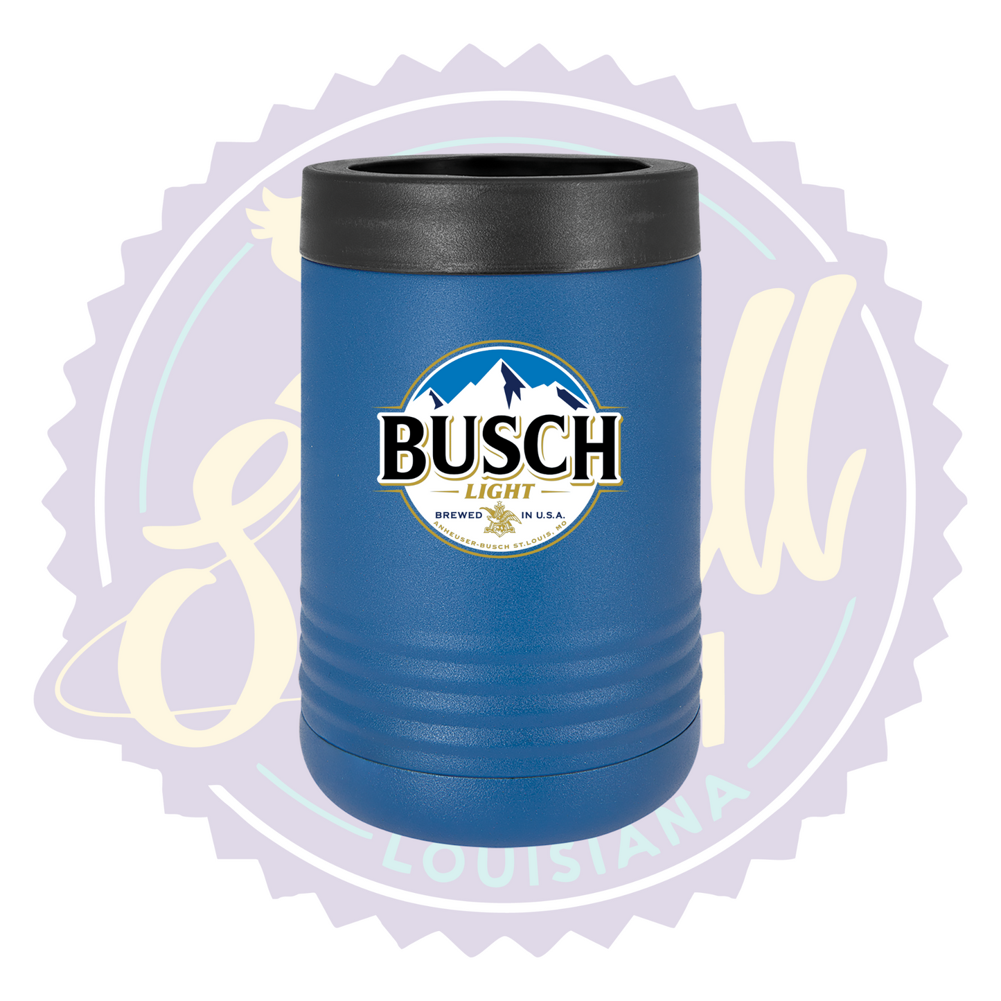 Busch Light Full Color Print Can Beverage Holder