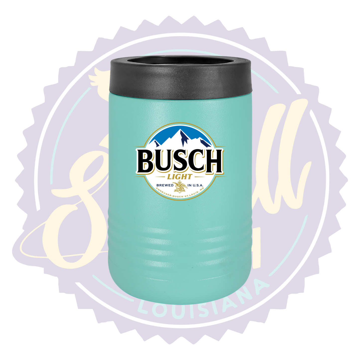 Busch Light Full Color Print Can Beverage Holder