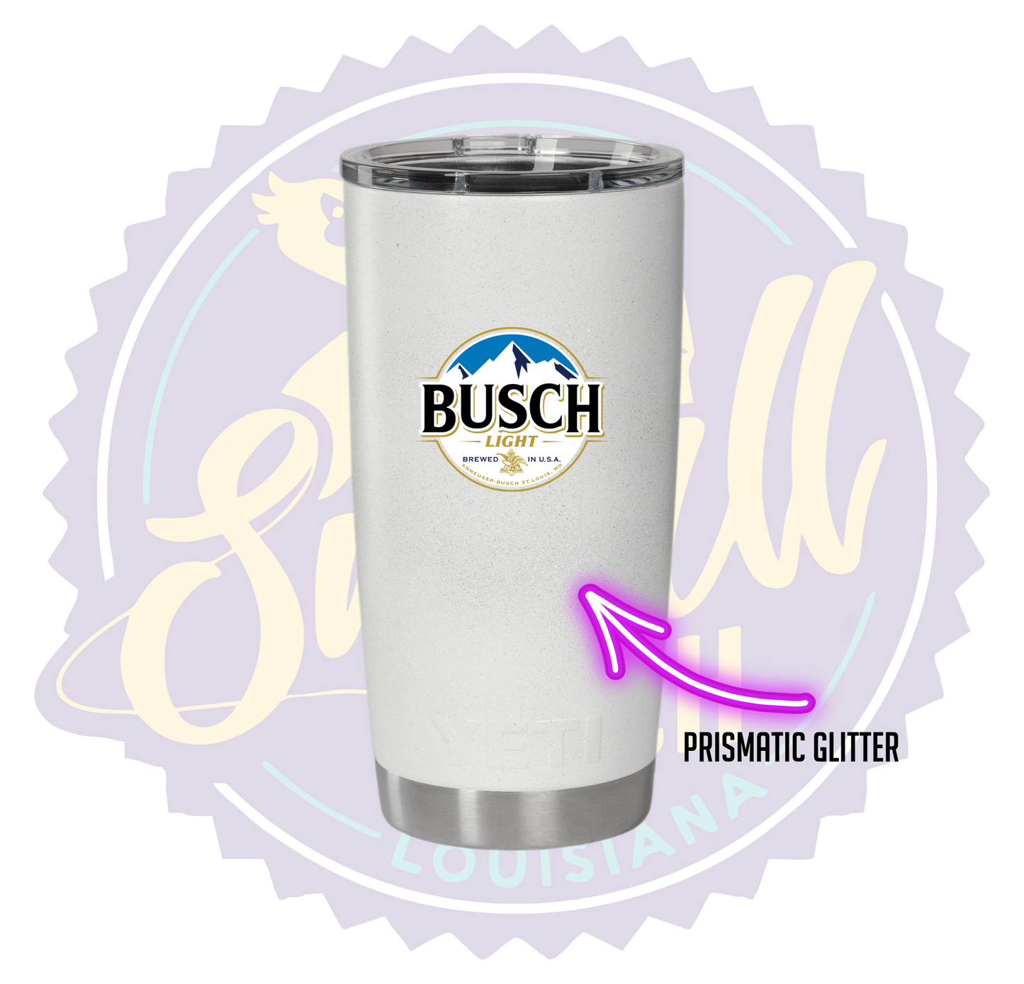 Busch Light Full Color Print Tumbler