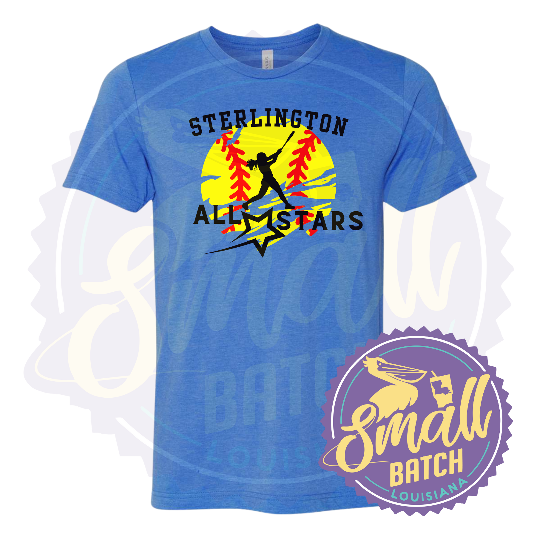 Sterlington Softball AllStars TEE Small Batch Louisiana