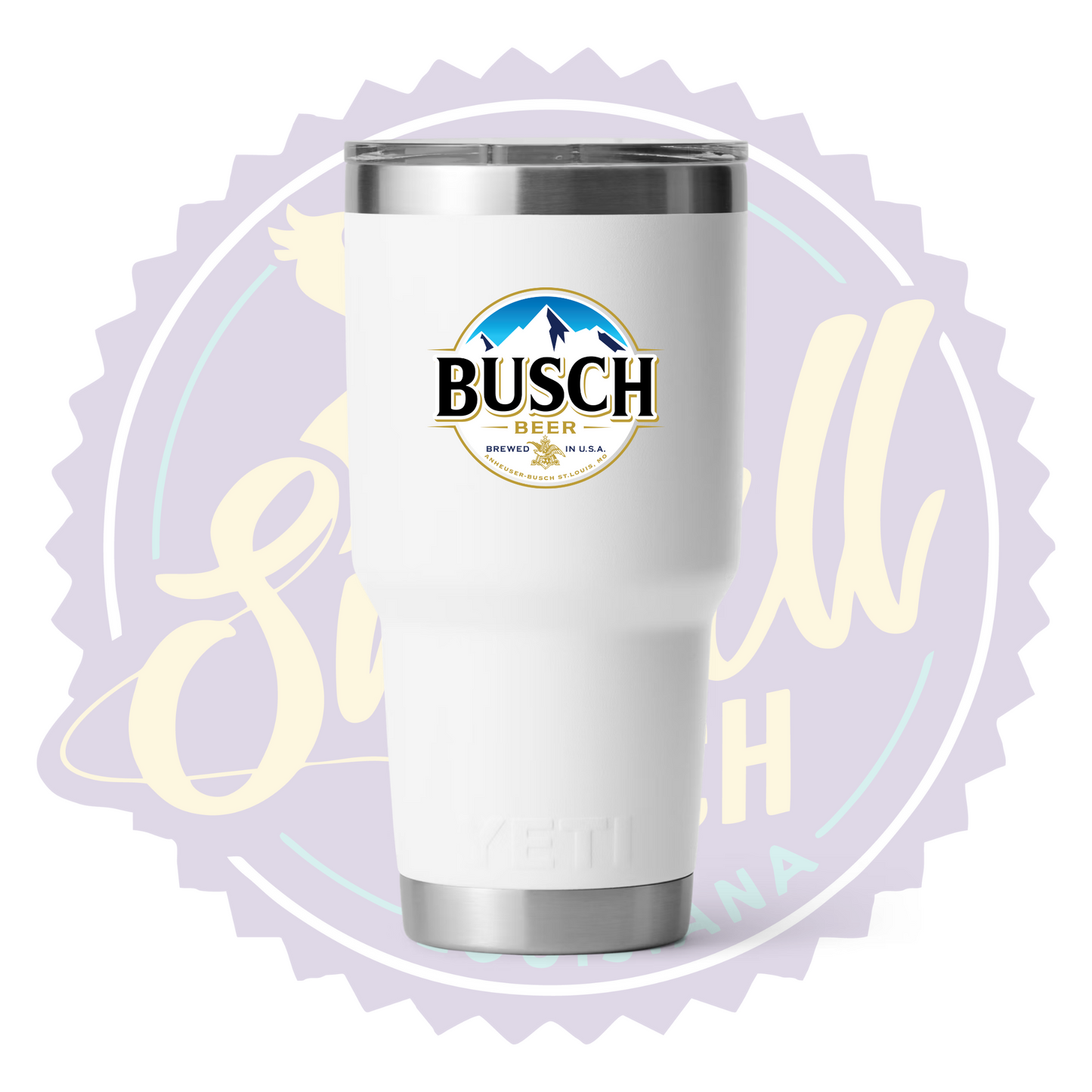 Busch Beer Full Color Print Tumbler