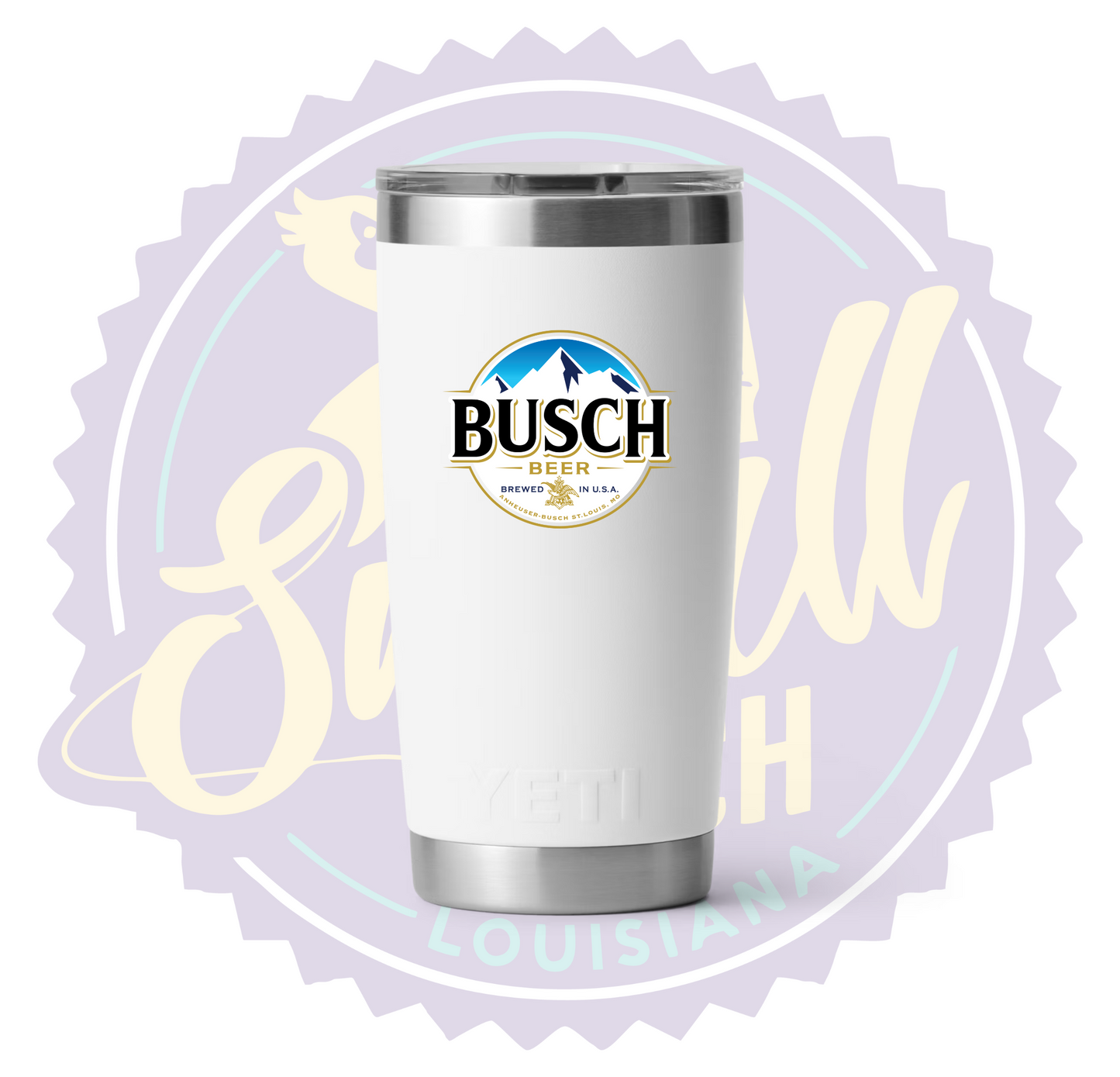 Busch Beer Full Color Print Tumbler