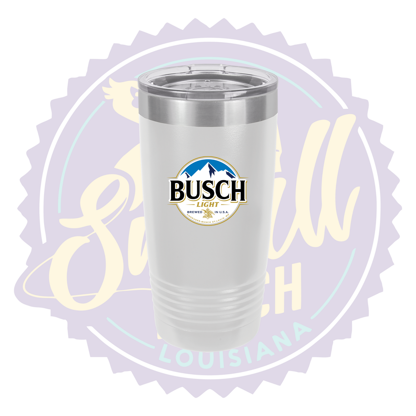 Busch Light Full Color Print Tumbler