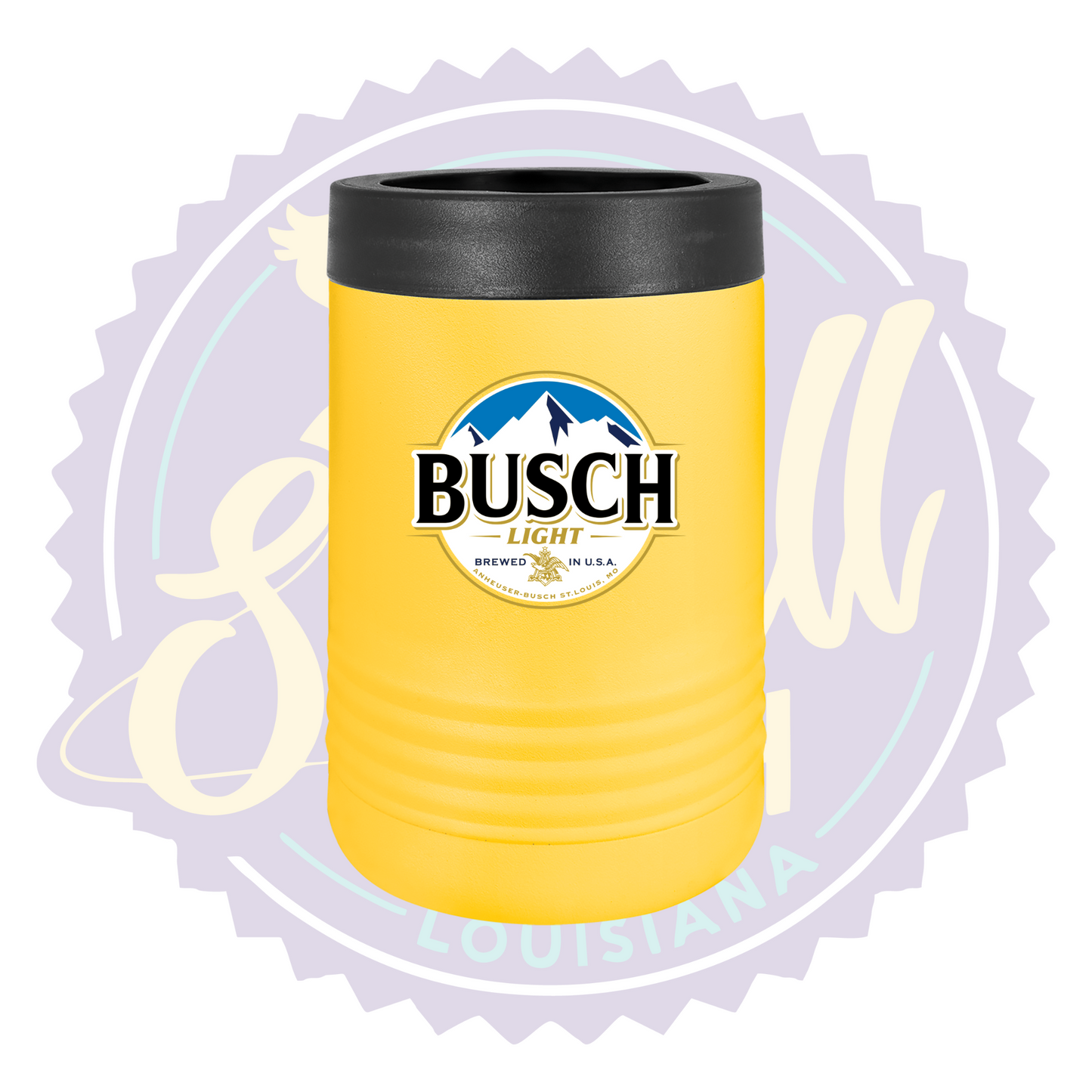 Busch Light Full Color Print Can Beverage Holder