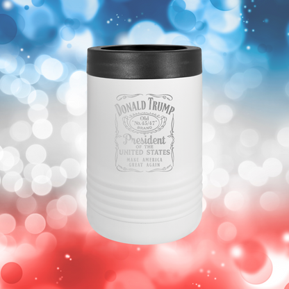 Trump 45/47 Whiskey Can Beverage Holder