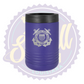 Coast Guard Laser Engraved Can Beverage Holder