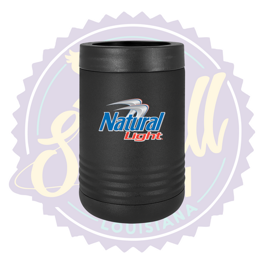 Natural Light Beer Full Color Print Can Beverage Holder