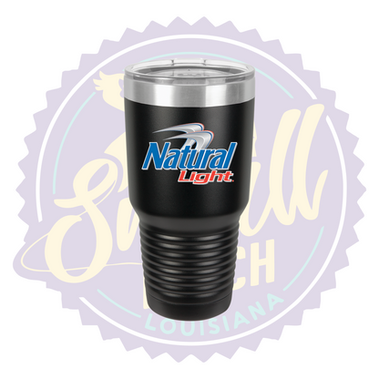 Natural Light Light Full Color Print Tumbler