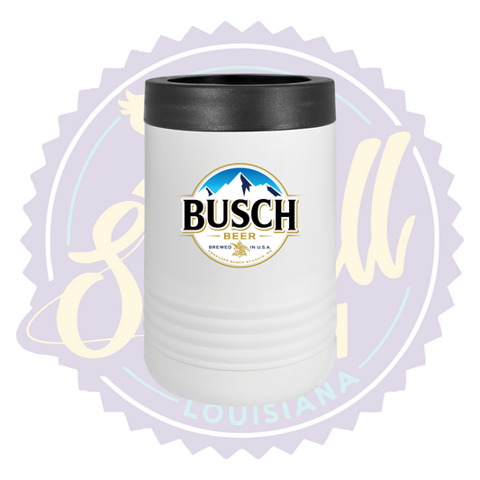 Busch Beer Full Color Print Can Beverage Holder