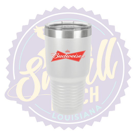 Budwesier Beer Full Color Print Tumbler
