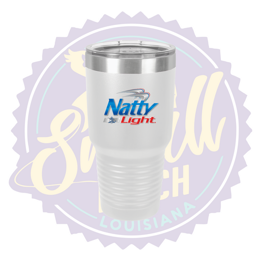 Natty Light Full Color Print Tumbler