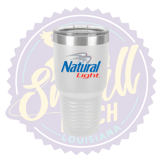 Natural Light Light Full Color Print Tumbler