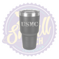 USMC Laser Engraved Tumbler