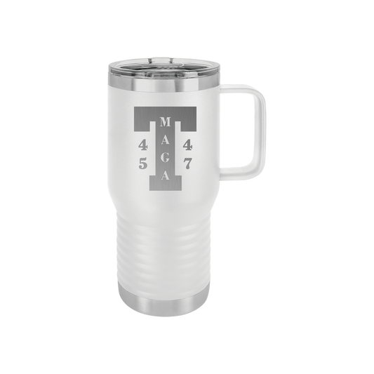 Trump 45/47 T MAGA 20oz Travel Mug
