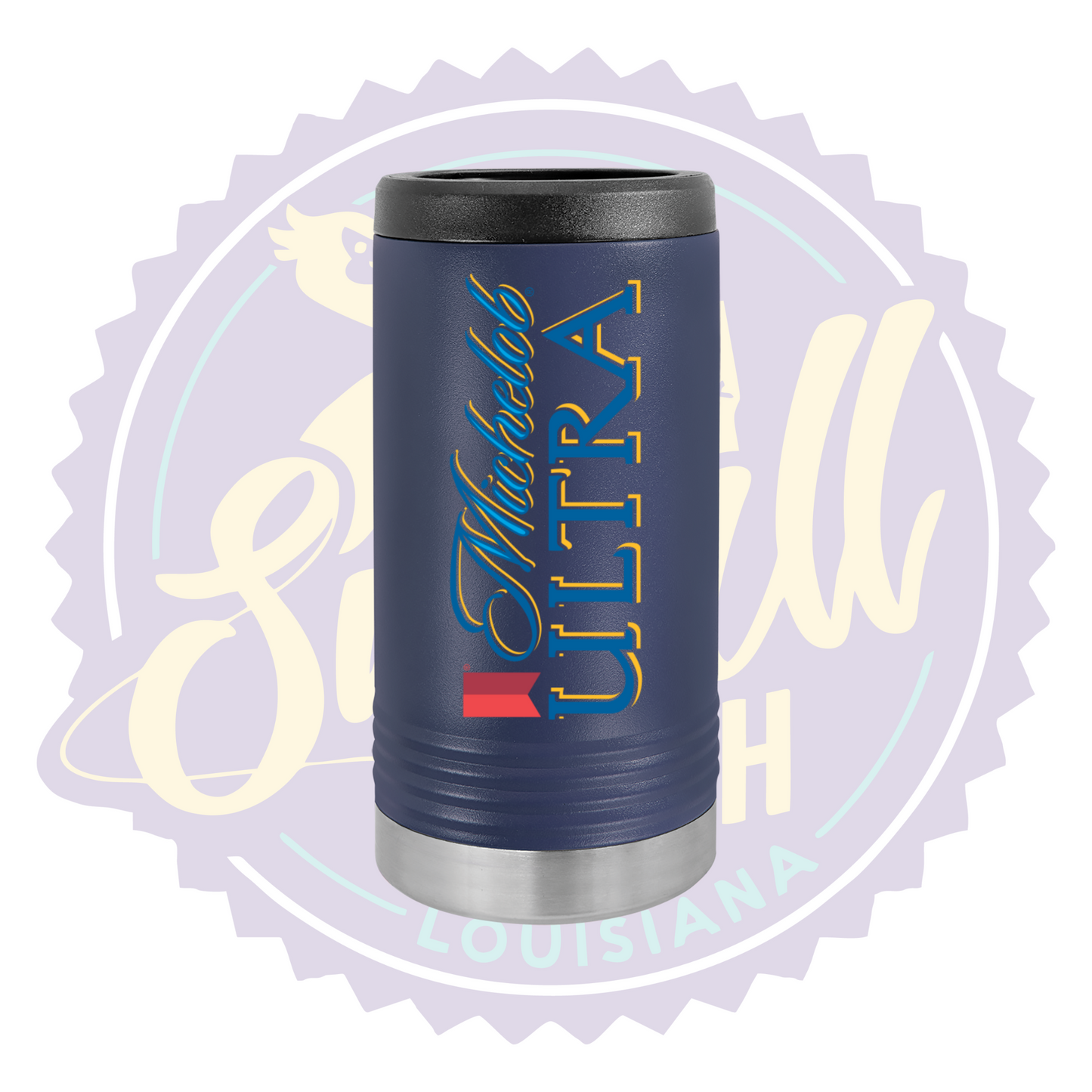 Michelob Ultra Beer Full Color Print Can Beverage Holder
