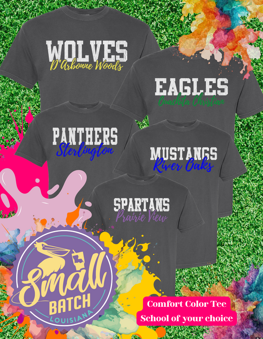 Custom Vintage Mascot Tee-PRE-ORDER!