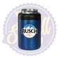 Busch Beer Full Color Print Can Beverage Holder