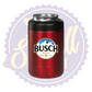 Busch Beer Full Color Print Can Beverage Holder