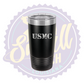 USMC Laser Engraved Tumbler