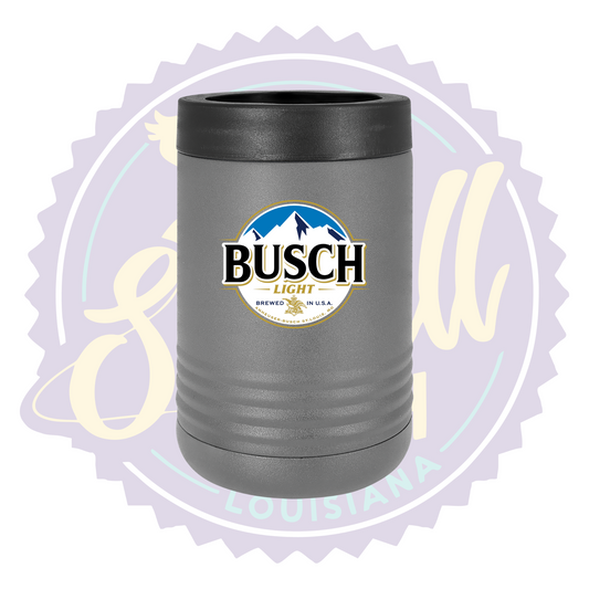 Busch Light Full Color Print Can Beverage Holder