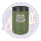 Coast Guard Laser Engraved Can Beverage Holder