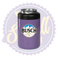 Busch Beer Full Color Print Can Beverage Holder