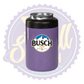 Busch Light Full Color Print Can Beverage Holder