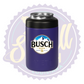 Busch Beer Full Color Print Can Beverage Holder