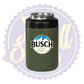 Busch Beer Full Color Print Can Beverage Holder