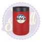 Busch Light Full Color Print Can Beverage Holder