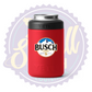 Busch Light Full Color Print Can Beverage Holder